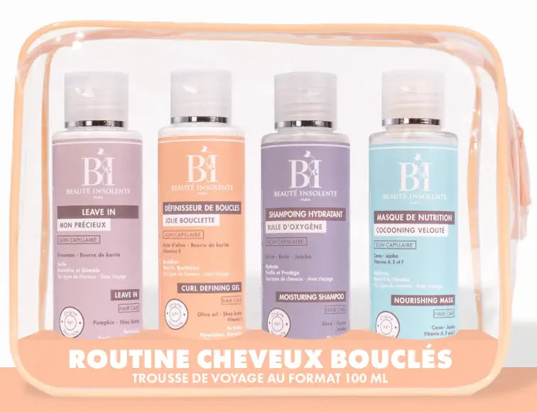 Beauté Insolente Trousse de voyage cheveux Bouclés