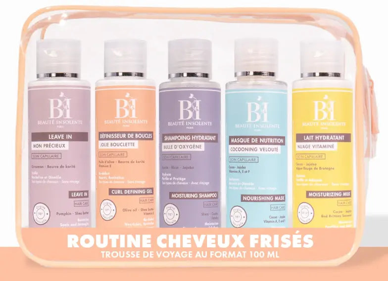 Beauté Insolente Trousse de voyage cheveux Frisés