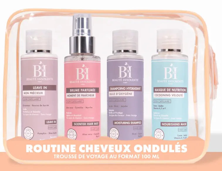 Beauté Insolente Trousse de voyage cheveux Ondulés